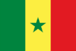 Vlag Senegal - 100x150cm Spun-Poly